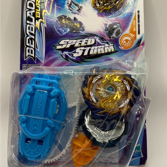 2335-MMT Beyblade Burst Surge SPEED STORM  MIRAGE FAFNIR F6 Starter Pack NEW - Picture 11 of 13